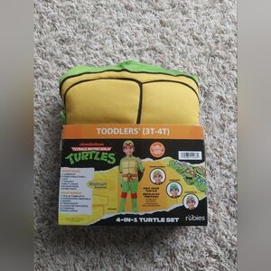 NWT Nickelodeon Teenage Mutant Ninja Turtles Costume Set - Toddlers 3T-4T